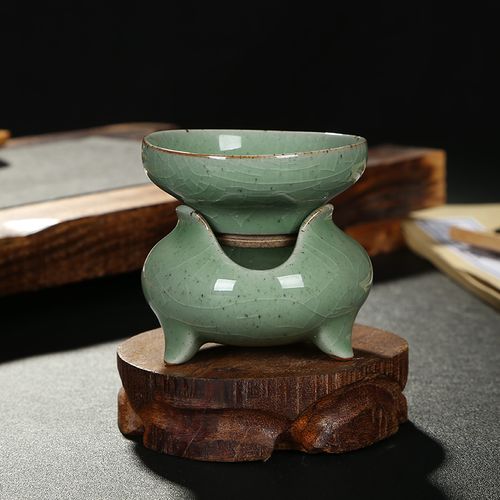 鑫尚德哥窑茶具套组整套汝窑功夫茶具套装龙泉青